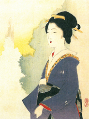 TAKEUCHI Keisyū,Edo Geisha (from Bungei Club,