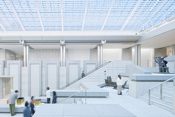Grand Stairway Area [Grand Gallery]