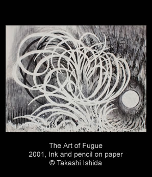 The Art of Fugue 2001, Ink and pencil on paper
