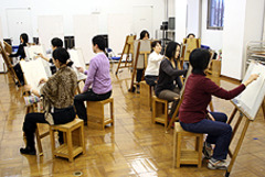 初めての絵画教室