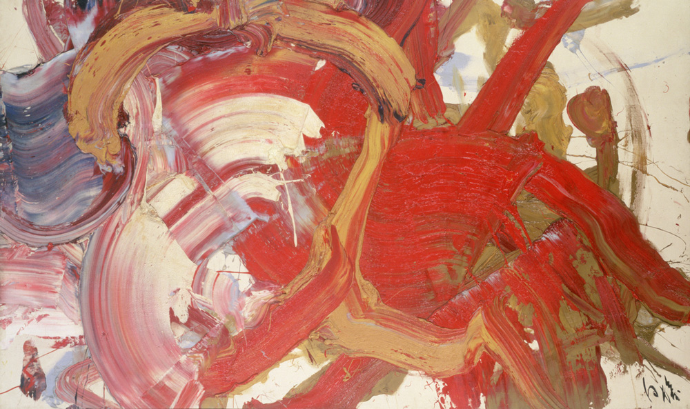 【コレクション展】
白髪一雄《梁山泊》