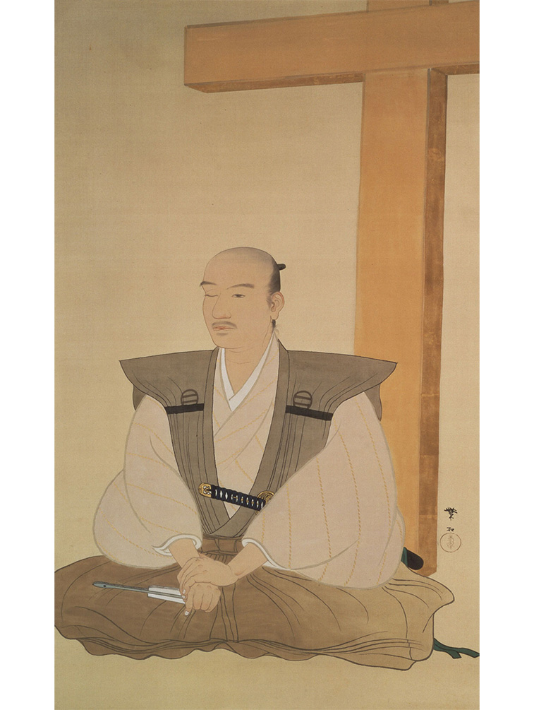 【日本画の革命児 今村紫紅】
今村紫紅《伊達政宗》