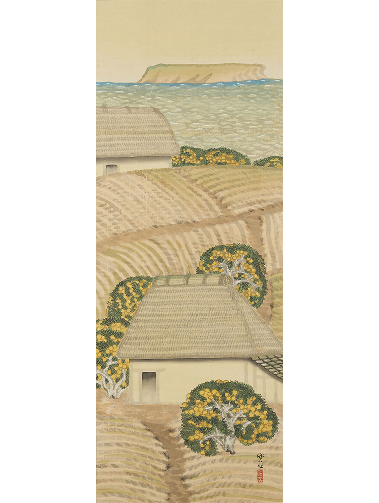 【日本画の革命児 今村紫紅】
今村紫紅《南風》