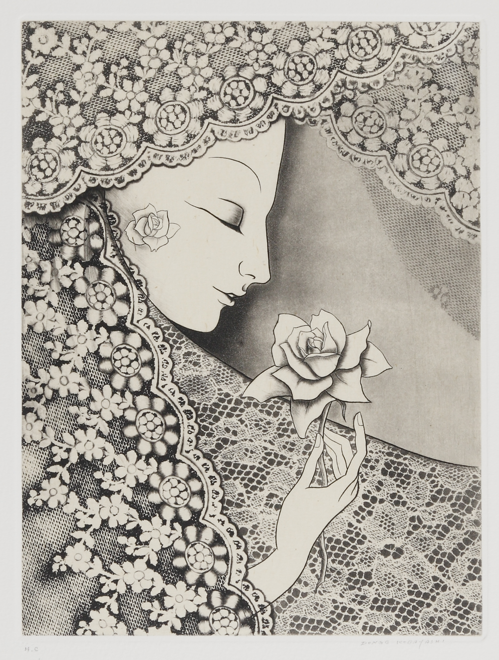 銅版画 長谷川潔 レースの表現に学ぶ - 横浜美術館｜Yokohama Museum